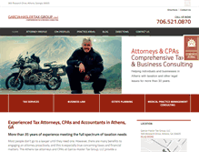 Tablet Screenshot of garciataxlaw.net